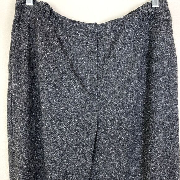 NWT UK Style by French Connection Women's Career Pants Size 12 Gray Tweed Office - Picture 2 of 6